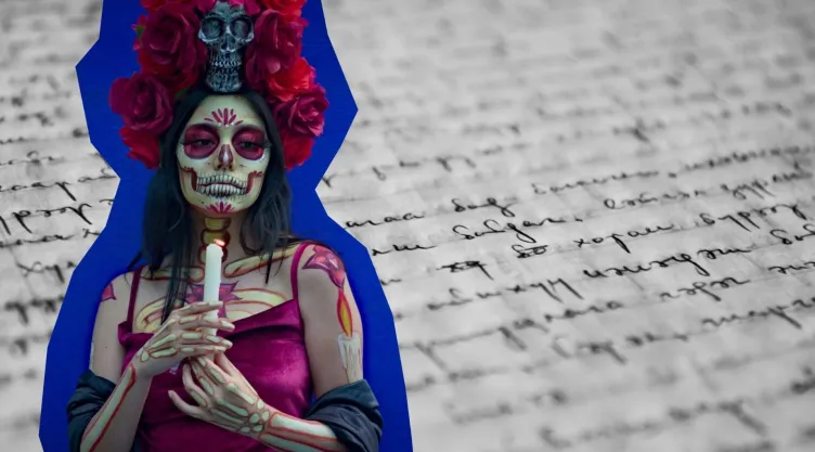 Calaveritas literarias cortas para maestros con Inteligencia Artificial