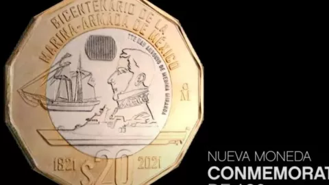 Esta es la moneda conmemorativa de 20 pesos por la que dan 5 millones de pesos