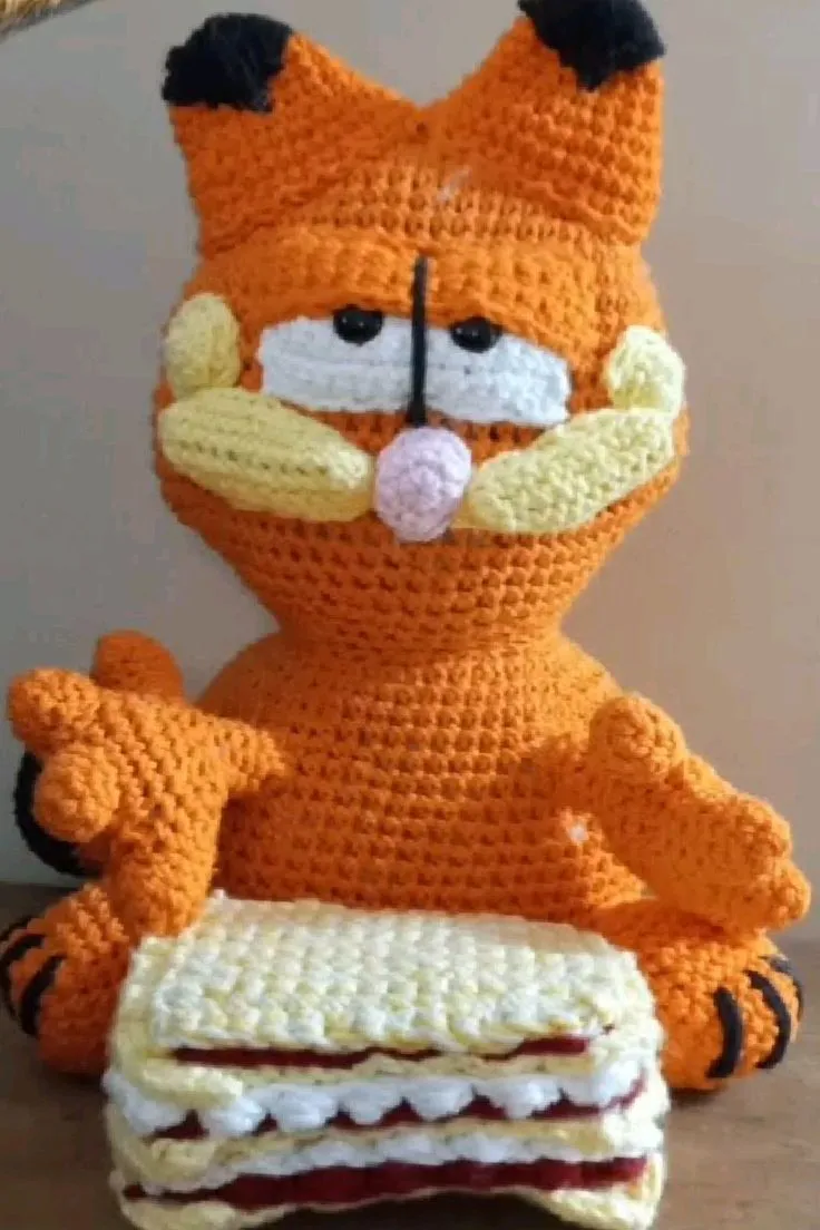 Manualidades de Garfield: 4 ideas para hacer muñecos de crochet para niños