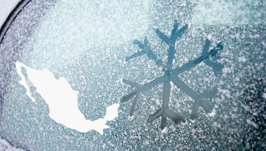 ¡Cae nieve en México! Estas entidades se congelarán en las próximas horas