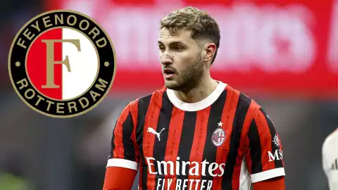 Santiago Gimenez sube nostálgica foto con el Feyenoord y el Milan Champions League