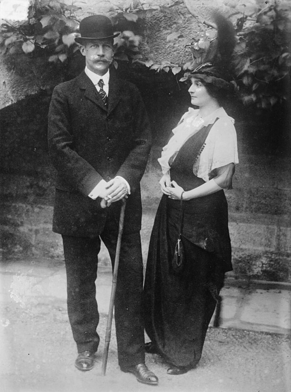 El Príncipe George y Marie Bonaparte
