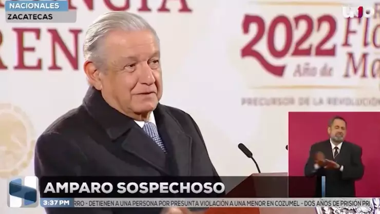 VIDEO: Amparo sospechoso...niegan vínculo con los López Beltrán