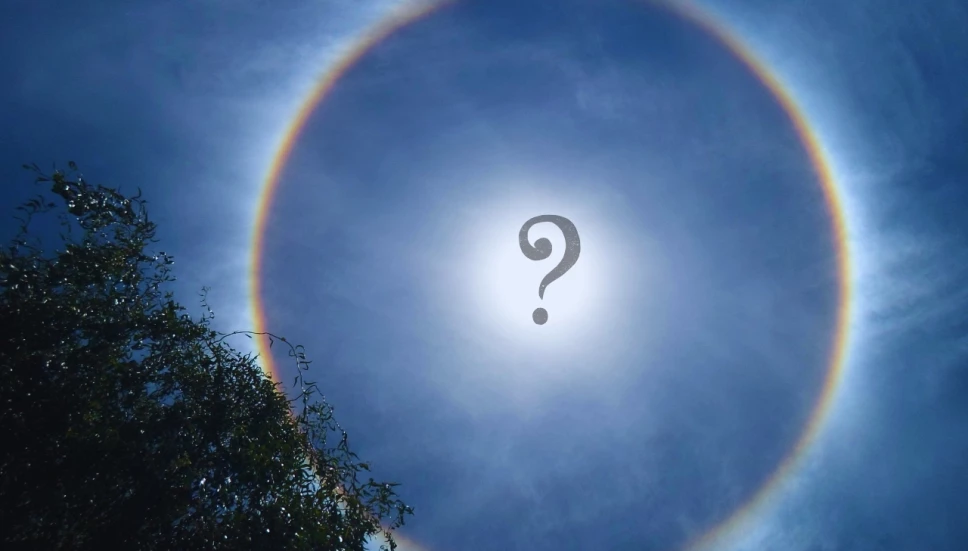 ¿Qué es un halo solar, significado de temblor?