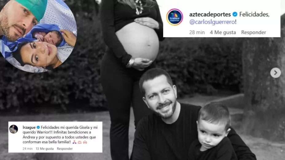 Celebridades felicitan a Warrior por el nacimiento de su segundo bebé