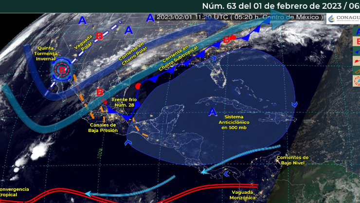 Pronóstico del clima hoy 1 de febrero en Quintana Roo y Campeche