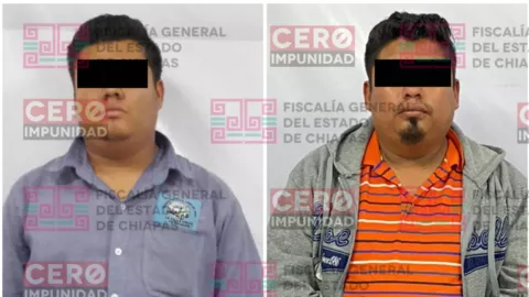 Despachadores detenidos por cometer fraude contra empresa gasolinera en Chiapas.