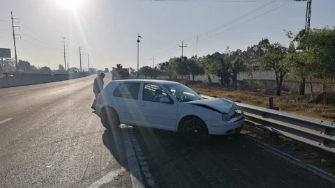 Se registran accidentes en la autopista México-Puebla