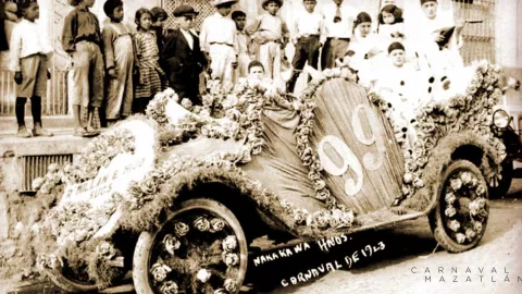 Carnaval de Mazatlán en 1923