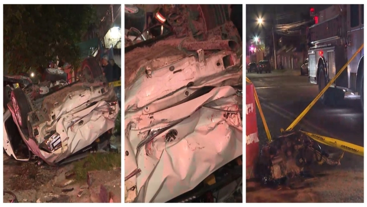 Motor sale disparado en violento accidente automovilístico Guadalajara; conductor manejaba ebrio