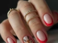 27 ideas de uñas elegantes para Navidad