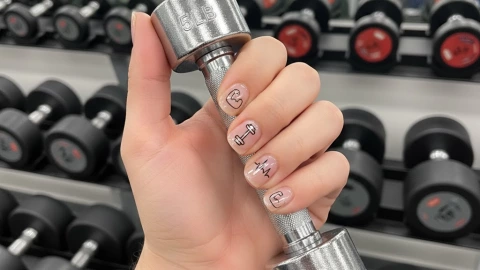 8 dise&ntilde;os de u&ntilde;as de gimnasio que te volver&aacute;n loca: son dibujos hermosos y quedan en cortas o largas