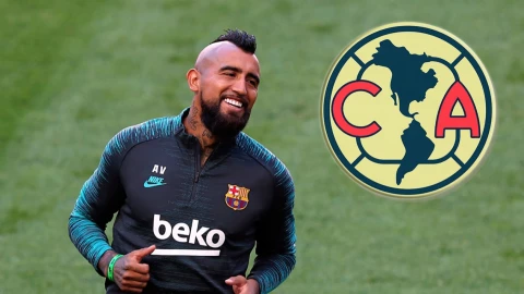 Arturo Vidal le romper&aacute; el coraz&oacute;n a los aficionados del Am&eacute;rica
