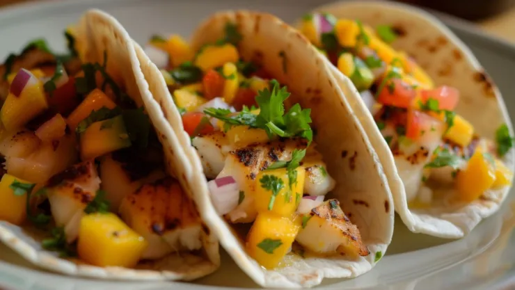 Una trilogía de tacos.