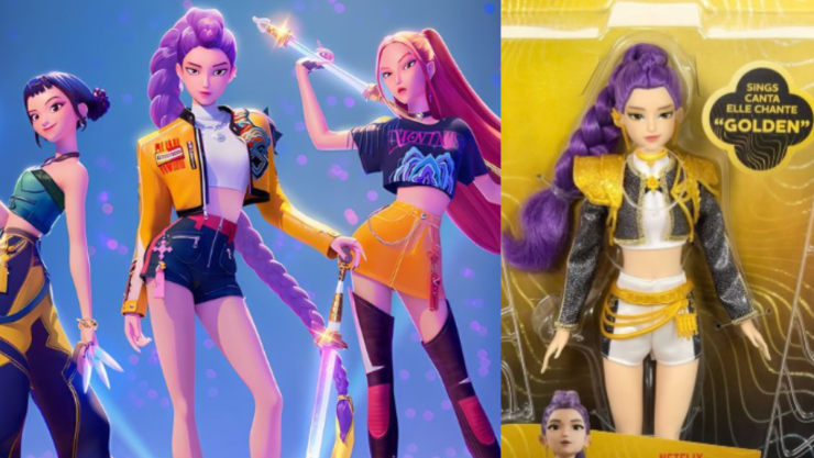 3 muñecas de las KPop Demon Hunters que cantan, ideal para que tus hijos canten a todo volumen sus canciones.png