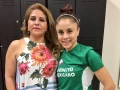 Leticia López Rodríguez y Paola Longoria