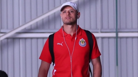 Chicharito Hern&aacute;ndez en Chivas