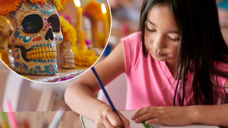 Dia de muertos escuelas BC