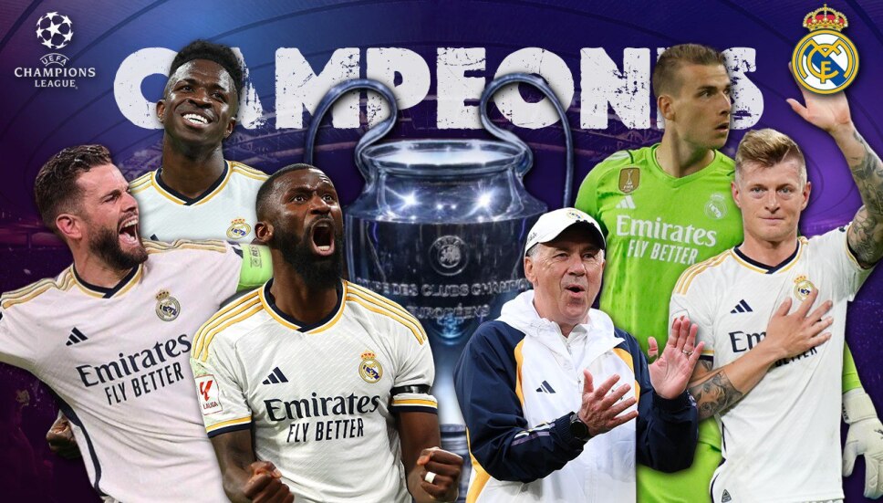 Final de Champions League 2024: Real Madrid logró la 15 ante el ...