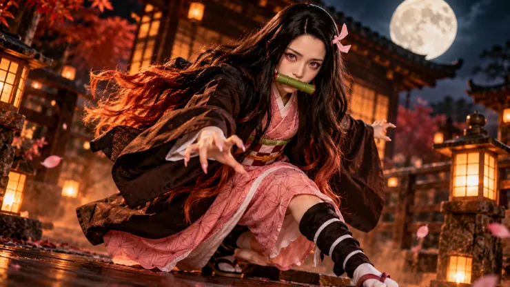 Disfraz de Nezuko Kamado