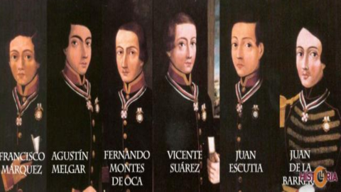 Sacrificio de “los niños héroes” de Chapultepec