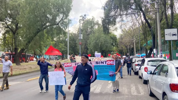 Sindicato de Bachilleres realizará bloqueos hoy en CDMX y Edomex.