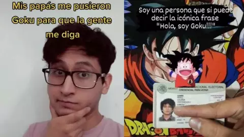 VIDEO Joven se viraliza al demostrar que se llama Goku