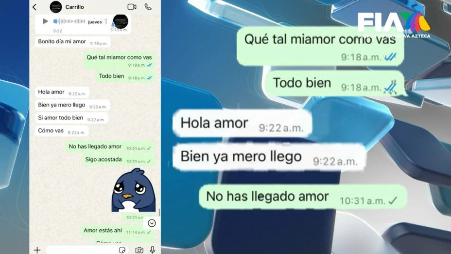 La última conversación de Arturo Carrillo con su novia, antes de desaparecer en Jalisco, tras aceptar trabajo como trailero