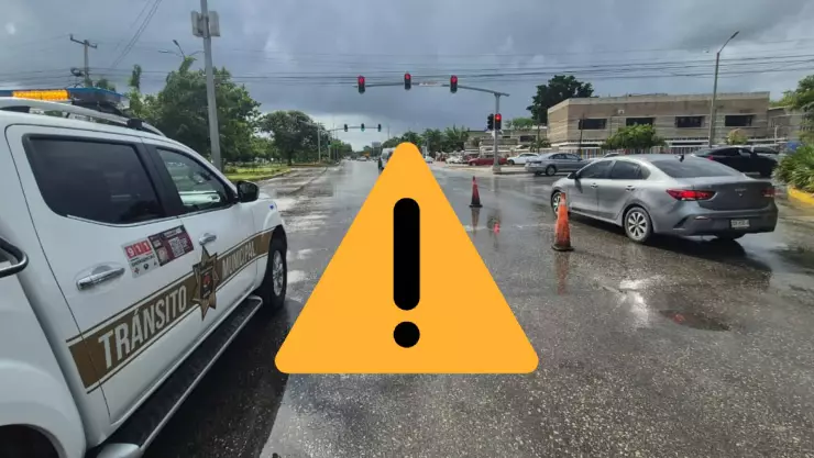 ¡ÚLTIMA HORA! Tráfico en Cancún tras cierre parcial en la avenida Kabah HOY 10 de noviembre