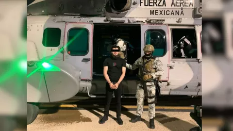 Primeras fotos de El Nini tras detención en Culiacán