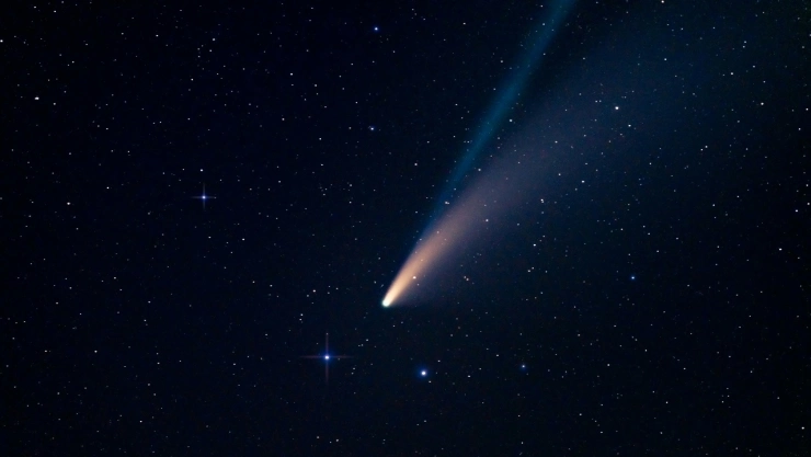 imagen de un cometa