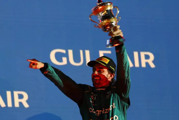 Fernando Alonso, piloto de Aston Martin