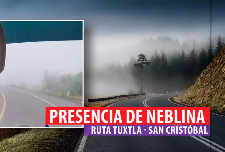 Neblina carretera San Cristóbal