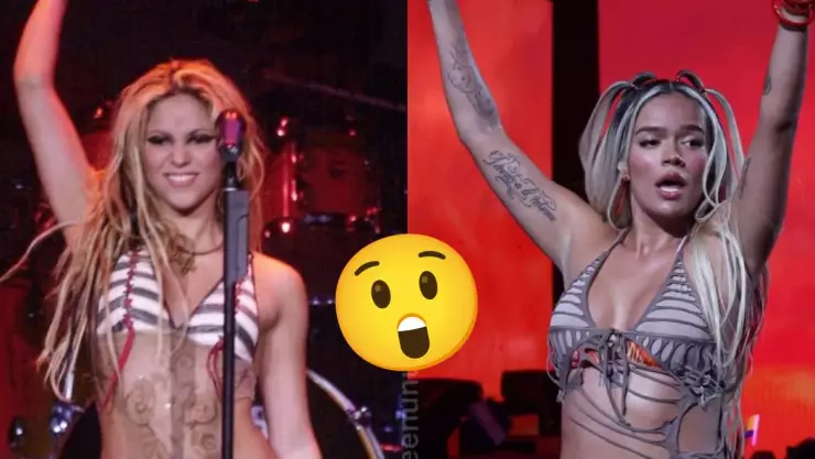 ¿Le está copiando_ COMPARAN a Karol G con Shakira por su nuevo LOOK