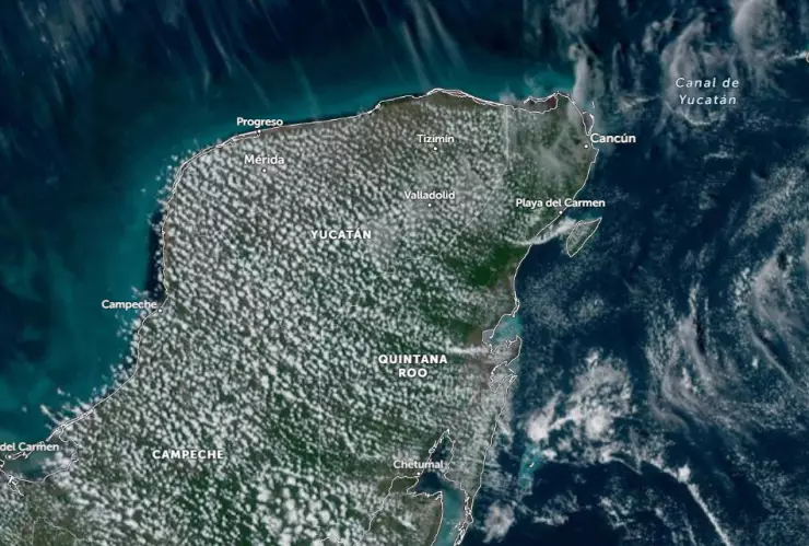 Continuarán las altas temperaturas en Quintana Roo y resto de la Península de Yucatán