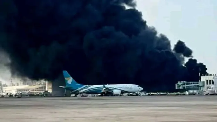 Incendio en aeropuerto de Bangladesh provoca suspensión total de vuelos.jpg