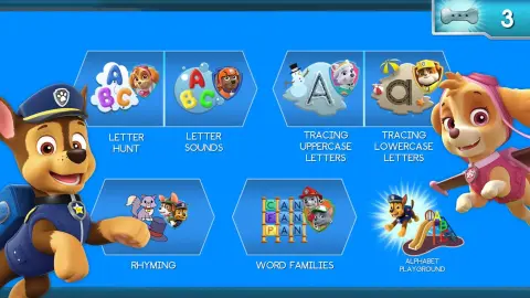 Paw Patrol juego de tablet