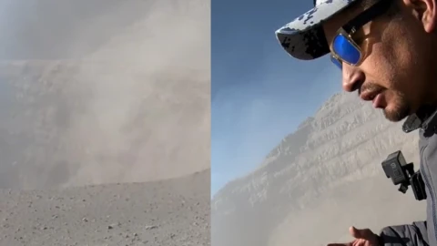 Sedena investigará a los alpinistas que subieron el Popocatepetl con su insignia