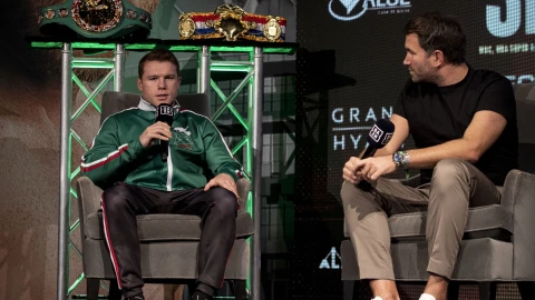 Eddie Hearn Canelo Álvarez