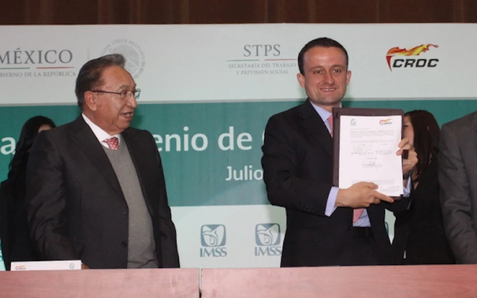 IMSS convenio con CROC