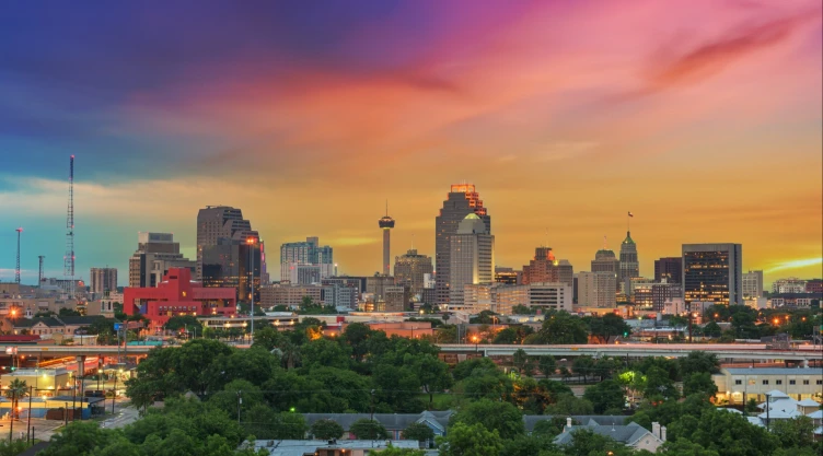 Postal de San Antonio, Texas