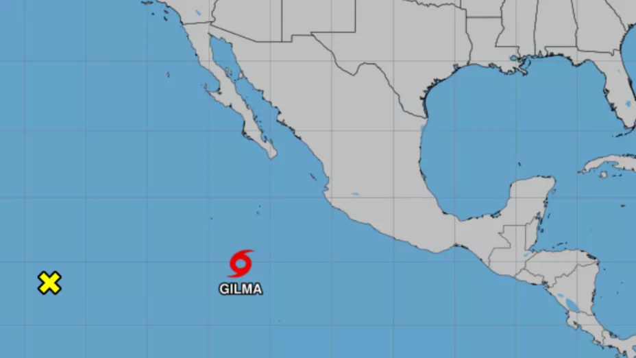 Se forma Gilma en el Pacífico
