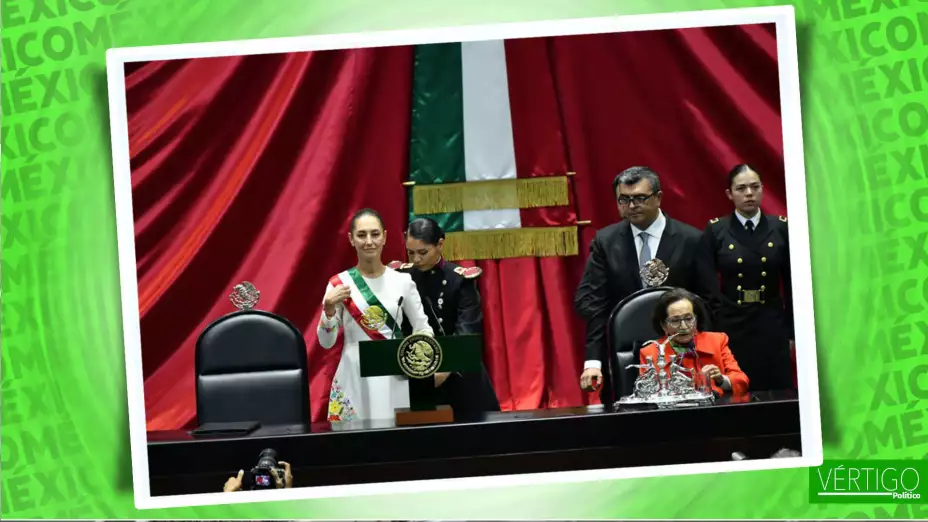 Claudia Sheinbaum asume como presidenta de México.