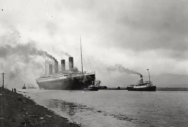 Así lucía el RMS Titanic en su botadura y pruebas de mar en 1912 FOTOS 4.jpg