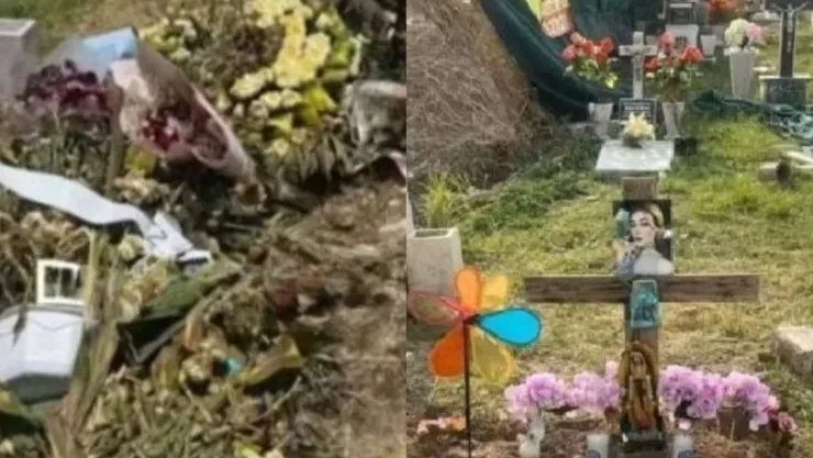 Vandalizan tumba de Valeria Márquez; ¿cómo se ve actualmente?