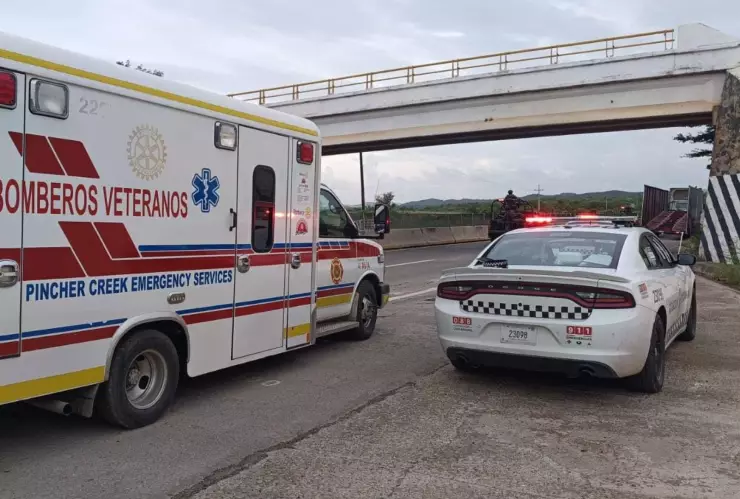 Accidente carretera Mazatlán Culiacán