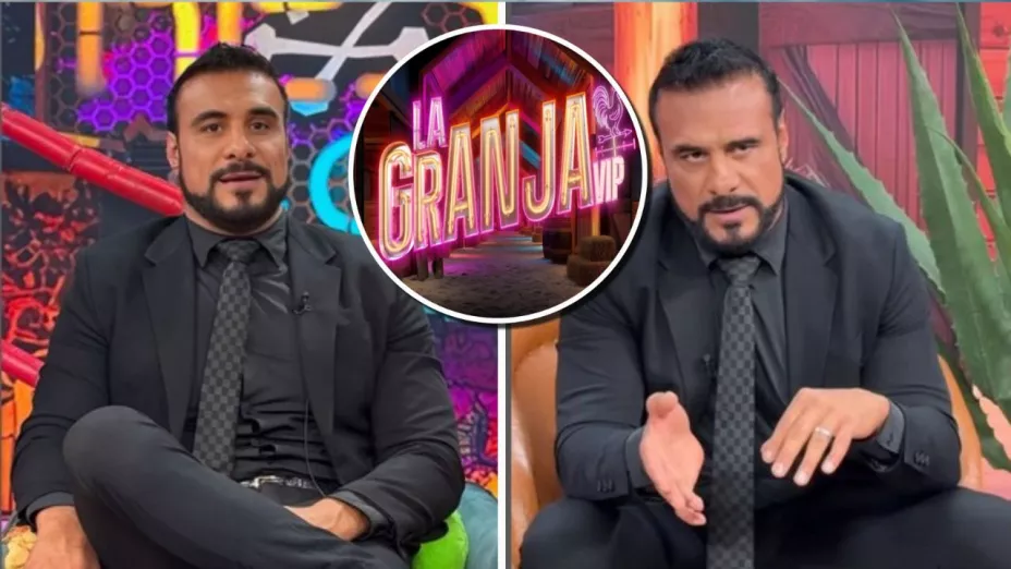 Alberto del Río, entre caballo y toro en La Granja VIP.