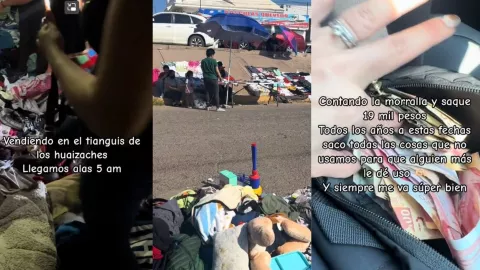 Tianguis los Huizaches en Culiacán.