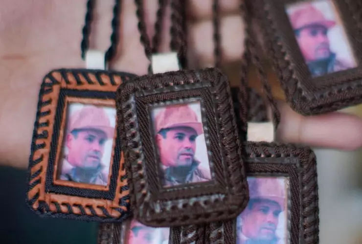 Collares de Joaquín “El Chapo” Guzmán