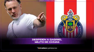 DESPIDEN A GABRIEL MILITO DE CHIVAS